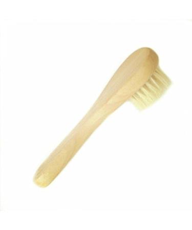 Healthevryday Facial Cleaning Exfoliate Brush Facial Skin Care Tool Pore Cleaner Brush with High Grade wood Holder and Soft Bristle - Buy Online on GoSupps.com