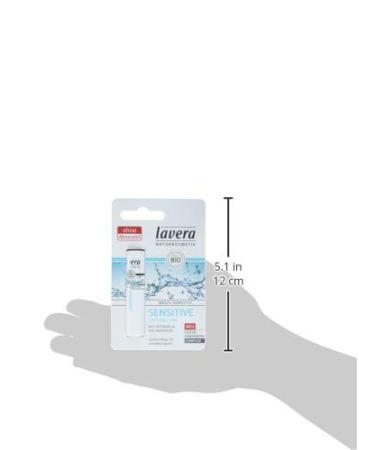 Lavera Base Sensitive Lip Balm - Natural Moisturizing Care | 4.5g | Shop Internationally - Buy Online on GoSupps.com