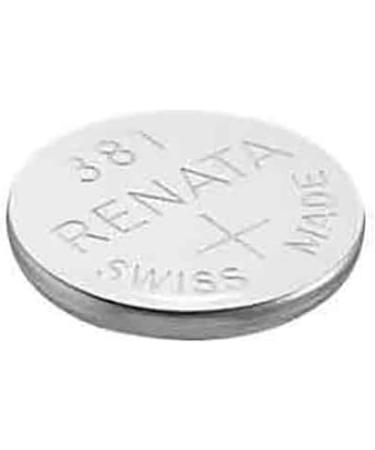 Renata 381 SR1120SW Batteries - 1.55V Silver Oxide Watch Battery (10 Count) | Premium Quality & Fast International Shipping - Buy Online on GoSupps.com