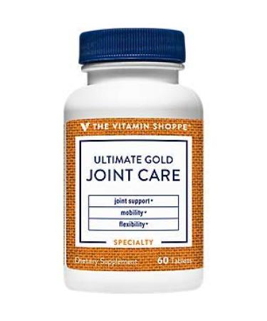 Ultimate Gold Joint Care with Vitamin D3 - Combination of Ingredients to Support Joint Health Flexibility & Mobility (60 Tablets) by The Vitamin Shoppe