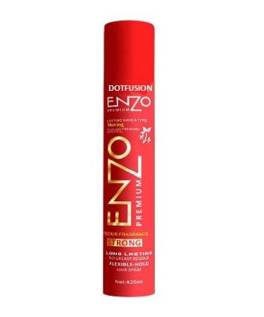 DOT-FUSION Enzo Hair Spray for Strong Hair For Men & Women Long (420 ml)