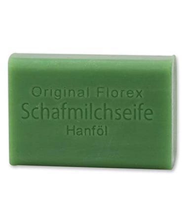 Florex Florex Sheep's Milk Soap - Hemp Oil - Intensely Moisturizing with Hemp Oil - Mild Fragrance - 100g
