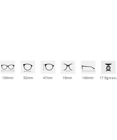 Buy Parwana Classic Anti-Blue Light Reading Glasses C3 | Presbyopia & Eye Comfort | International Shipping - Buy Online on GoSupps.com