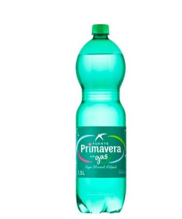 Fuente Primavera Eau Min rale Gazeuse Naturelle Bouteille PET 1 5 L Pack de 6 Origine Espagne