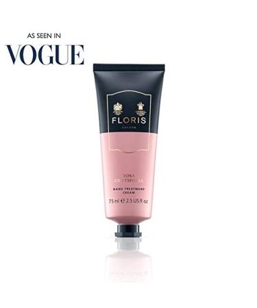 Floris Rosa Centifolia Hand Treatment Cream 75ml - Luxury Hydrating Cream for Soft Hands | International Shipping Available - Buy Online on GoSupps.com