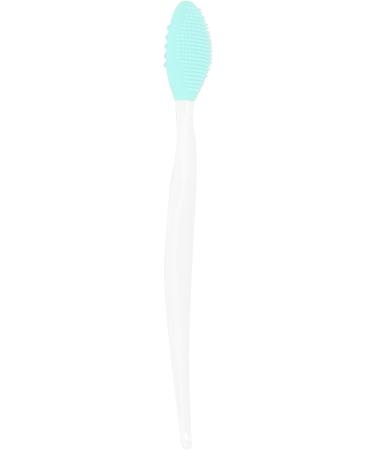 Silicone Nose & Lip Cleansing Brush - Double Sided Facial Exfoliator for Blackhead Removal & Moisturizing - Green - Buy Online on GoSupps.com