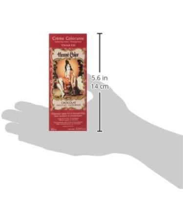 Henne Color Chocolate Henna Hair Colouring Cream 90 ml Ivory - Pack of 1 - Buy Online on GoSupps.com