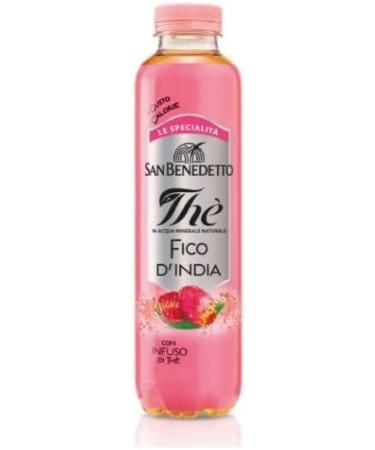 Italian Gourmet ER 12x San Benedetto Th al FICO DINDIA prickly pear iced tea disposable PET 500ml nonalcoholic drink refreshing drink - Buy Online on GoSupps.com