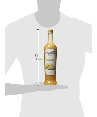 Amoretti Premium White Chocolate Syrup 25.4-Fluid-Ounce 3-Pack Bottles - Buy Online on GoSupps.com