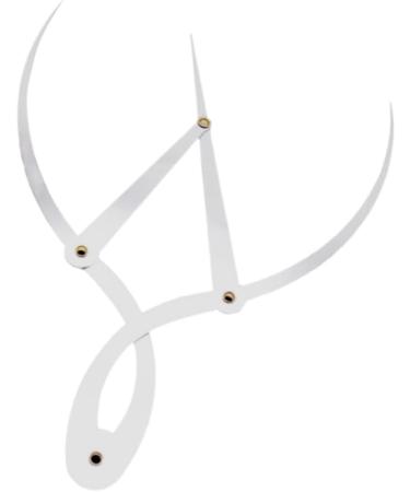 Hemoton 2pcs Eyebrow Drawing Tool Eyebrow Golden Ratio Ruler Eyebrow Stencil Template Ruler Modify - Buy Online on GoSupps.com