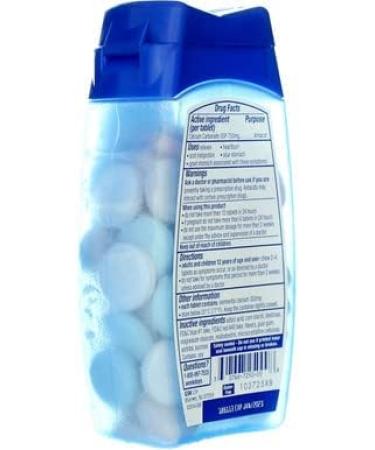 TUMS Extra Strength Smoothies Berry Fusion 750 mg Antacid Tablets - 60 Ct (Pack of 1) - Buy Online on GoSupps.com