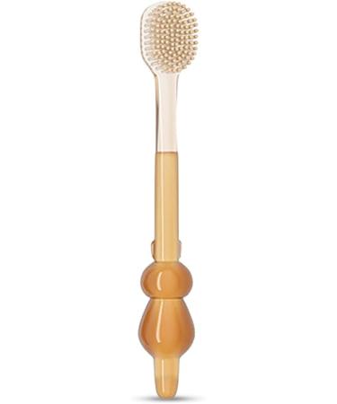 Silicone Baby Soft Toothbrush Portable Tongue Brush Toddler Mouth Training Reusable Toothbrushes Home Cleaning Kit - Buy Online on GoSupps.com