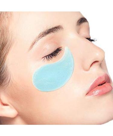 60PCS Blue Eye Mask & Pads for Dark Circles Anti-Aging Collagen Treatment Hyaluronic Moisture Eye Care - Reduces Puffiness & Bags - Buy Online on GoSupps.com