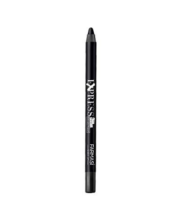FARMASi Express Waterproof Eye Pencil  Waterproof  Fade-Proof Eye Makeup  Easy-to-Sharpen Liner Pencil  Long Lasting  Smudge Proof Eye Liner  0.04 oz / 1.14 g (Brown)