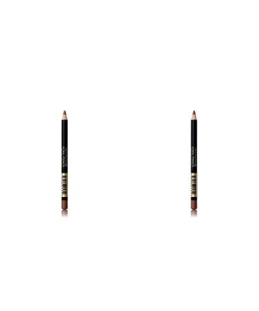 Max Factor Kohl Kajal Taupe 40 - Taupfarbener Kajal Perfect for Smokey Eyes - Apply eyelash made easy - 1 x 4 ml (pack with 2) 4 ml (2 pack) 40 taupe