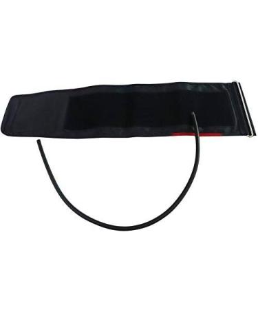 Adult Extra Long Manual Blood Pressure Cuff | 22-42 cm Arm Circumference | Single Tube with Gauge and Bulb | Black Display - Buy Online on GoSupps.com