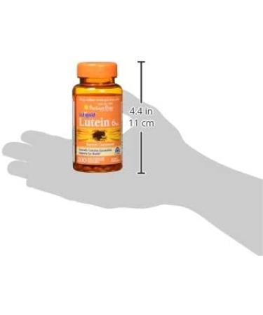 Lutein 6mg with Zeaxanthin for Eye Health 200ct by Puritan's Pride - Buy Online on GoSupps.com