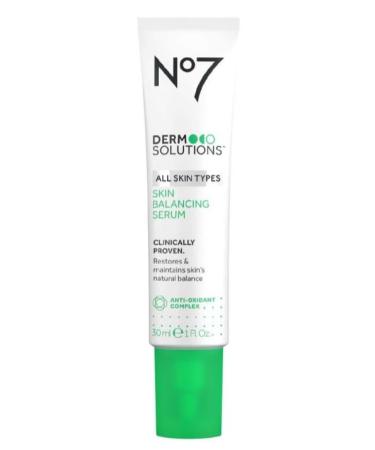 Boots No7 Derm Solutions Skin Balancing Serum Suitable for All Skin Types 30ml