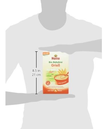 Holle Bio Babybrei Griess - Organic Baby Semolina Porridge (250g) | Healthy Infant Food for International Shipping - Buy Online on GoSupps.com