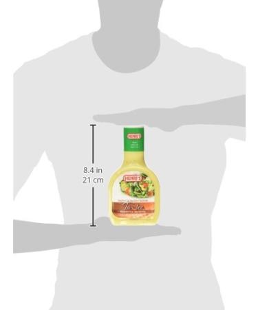 Henri's Tas-Tee Dressing 16oz - Pack of 6 | Delicious Salad Dressing for Every Meal - Buy Online on GoSupps.com
