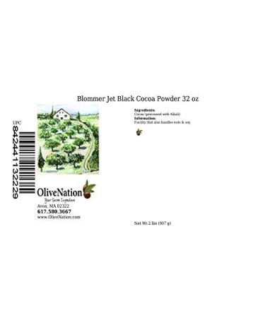 Blommer Jet Black Cocoa Powder 32oz - Rich & Dark | OliveNation - Buy Online on GoSupps.com