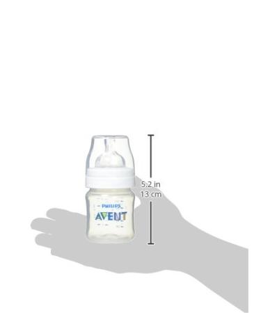 Philips AVENT Anti-Colic Baby Bottles Clear 4 oz - 1 Pack - Buy Online on GoSupps.com