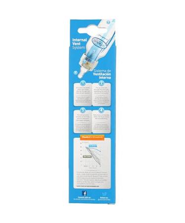 Dr. Brown's Natural Flow Level 1 Baby Bottle - 4 oz (0+ Months) - Anti-Colic - Buy Online on GoSupps.com