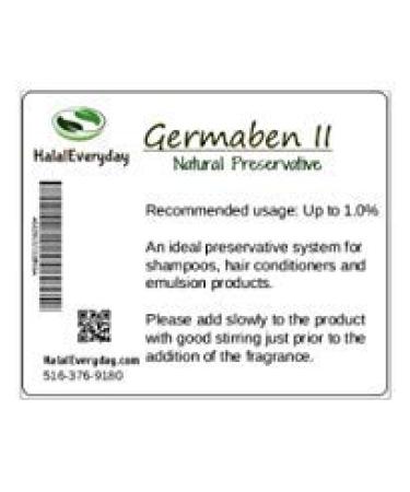 Germaben II 4 Oz - Natural Preservative - Great for Preservation of Personal Care Products - Ready to-use Complete Preservative System with a Broad Spectrum of Activity