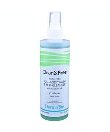 Clean & Free No-Rinse Cleanser, 7.5 oz. Bottle by DermaRite