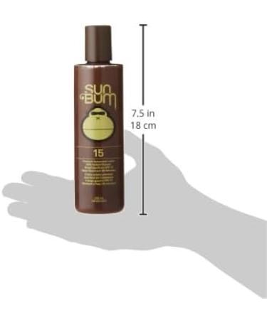 Sun Bum SPF 15 Browning Lotion Vegan and Reef Friendly (Octinoxate & Oxybenzone Free) Broad Spectrum Moisturizing UVA/UVB Sunscreen Tanning Lotion with Vitamin E 8.5 oz - Buy Online on GoSupps.com