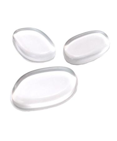 Set of 3 make-up silicone sponges silicone sponge make-up sponge powder puff foundation sponge by ROYAL HOUSEWARE