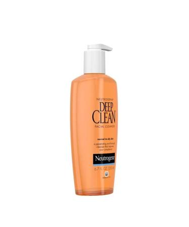 Neutrogena Deep Clean Facial Cleanser for Normal to Oily Skin 6 fl oz - Pack of 2 - Buy Online on GoSupps.com