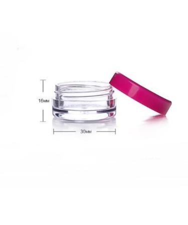WOIWO 22PCS Reusable Cream Bottles - 3g Round Bottom Cosmetic Packaging & Sample Box - Buy Online on GoSupps.com