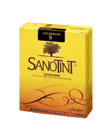 SANOTINT TINTA CLASSIC COLOUR 05 GOLDEN BROWN - Buy 3 Packs (3x125ml) for Vibrant Long-Lasting Hair Color | International Shipping Available - Buy Online on GoSupps.com