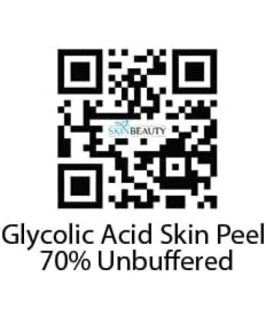 Skin Beauty Solutions 4 Oz / 120 Ml Glycolic Acid 70% Skin Chemical Peel Unbuffered - Alpha Hydroxy (AHA) For Acne Oily Skin Wrinkles Blackheads Large Pores & More - Buy Online on GoSupps.com