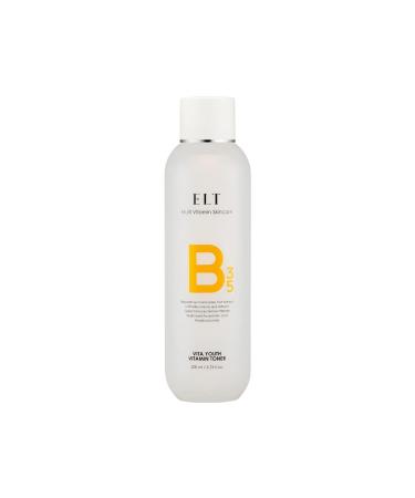 ELT Vita Youth Vitamin B Toner 6.76 fl.oz.(200ml) | Multi Vitamin B3&5 Moisturizing Soothing Skin Care | Fragrance Free | Green Tea Extract Makes Skin Youthful | Prevents Dark Spots | K-Beauty