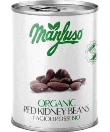 Red kidney beans in brine ORGANIC 400 g Manfuso