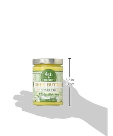 4th & Heart Original Grass Fed Ghee Butter (2 x 16oz Jars) - Keto, Non-GMO, Certified Paleo - 32 Ounce (Pack of 2) - Buy Online on GoSupps.com