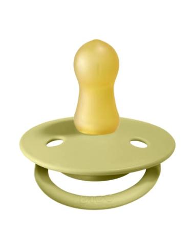 BIBS De Lux Collection Pacifiers | BPA-Free Baby Soothers Made in Denmark | Earth/Meadow Color | Set of 2 | Size 6-18 Months - Buy Online on GoSupps.com