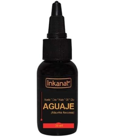 Huile de Buriti (aguaje) 30ml- INKANAT - Hydratant naturel pour la peau et les cheveux | Riche en antioxydants et en provitamine A
