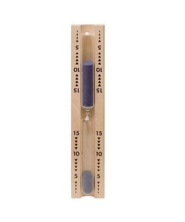 Sauna hourglass special blue sand