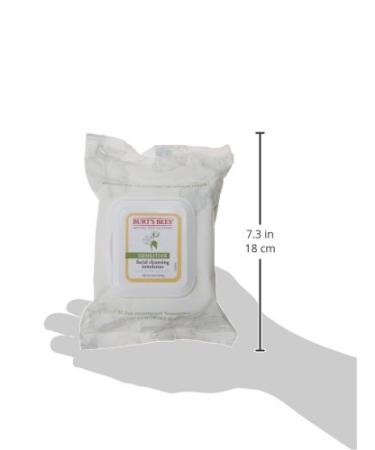 Burt's Bees Facial Cleansing Towelette Wipes - Sensitive Skin with Cotton Extract 30 Count - Buy Online on GoSupps.com