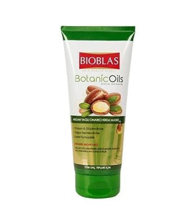 BIOBLAS Argan Oil Conditioner - Nourishing Hair Care for All Hair Types | Repair from Root to Tip - 250 ml - Buy Online on GoSupps.com