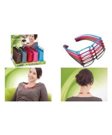 WEDO 271 13099 Reading glasses LOOP display of 30 color sorted