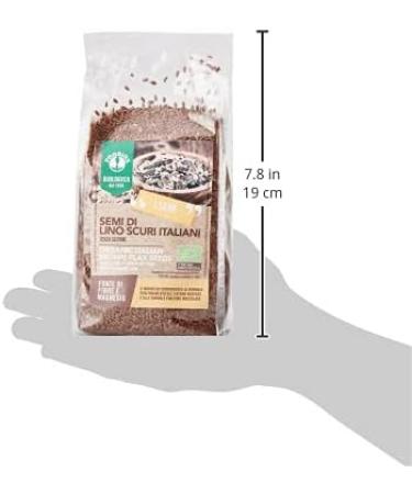Probios - Brown Flax Seeds. Semi di Lino scuri Pack of 6 x 500g - Buy Online on GoSupps.com