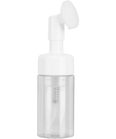 Portable Mousse Foaming Empty Bottle Refillable Travel Dispenser Container for Home Gift(100ML brush head white and transparent) - Buy Online on GoSupps.com