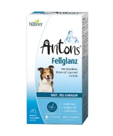 H bner Anton's fur gloss dog feeding mineral silicon gel (quartz gel) with biotin for dogs beautiful shiny strong and healthy fur gel 500 ml