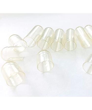 5000 Empty Vegetarian Capsules Size 1 Natural Separated. Non GMO. Kosher. Halal. Manufactured in North America.