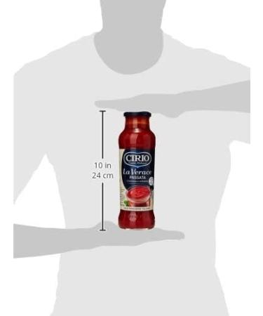  Italian Gourmet E.R. Cirio Passata di Pomodoro Verace Paste Tomato Sauces 700g + Italian Gourmet Pulp 400g (Pack of 12) - Buy Online on GoSupps.com