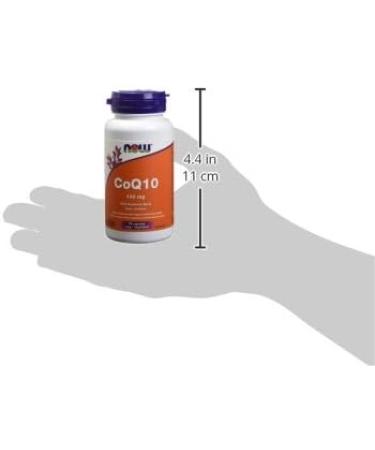 Now Foods CoQ10 100mg w/Hawthorn 90vcap - Buy Online on GoSupps.com